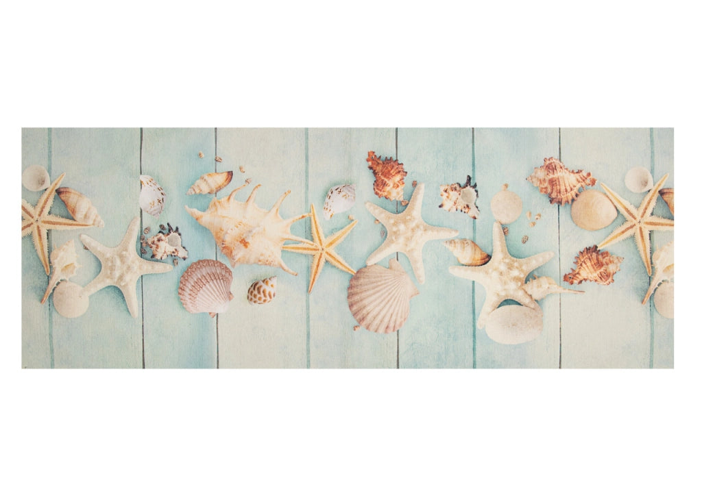 Tappeto Passatoia Cucina Antiscivolo Linea Futura Profumo Di Mare By Suardi - 52x280 - Profumo Di Mare