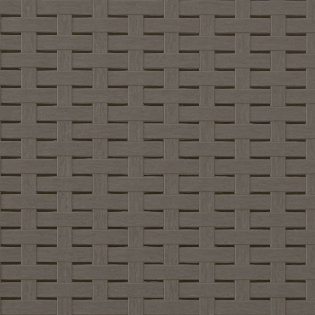 Divano da giardino 4 posti con cuscini aspetto rattan PP 3443940