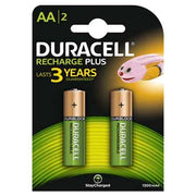 PILE RICARICABILI 'VALUE' STILO 1300 mAh - Blister 2 Pezzi - DURACELL