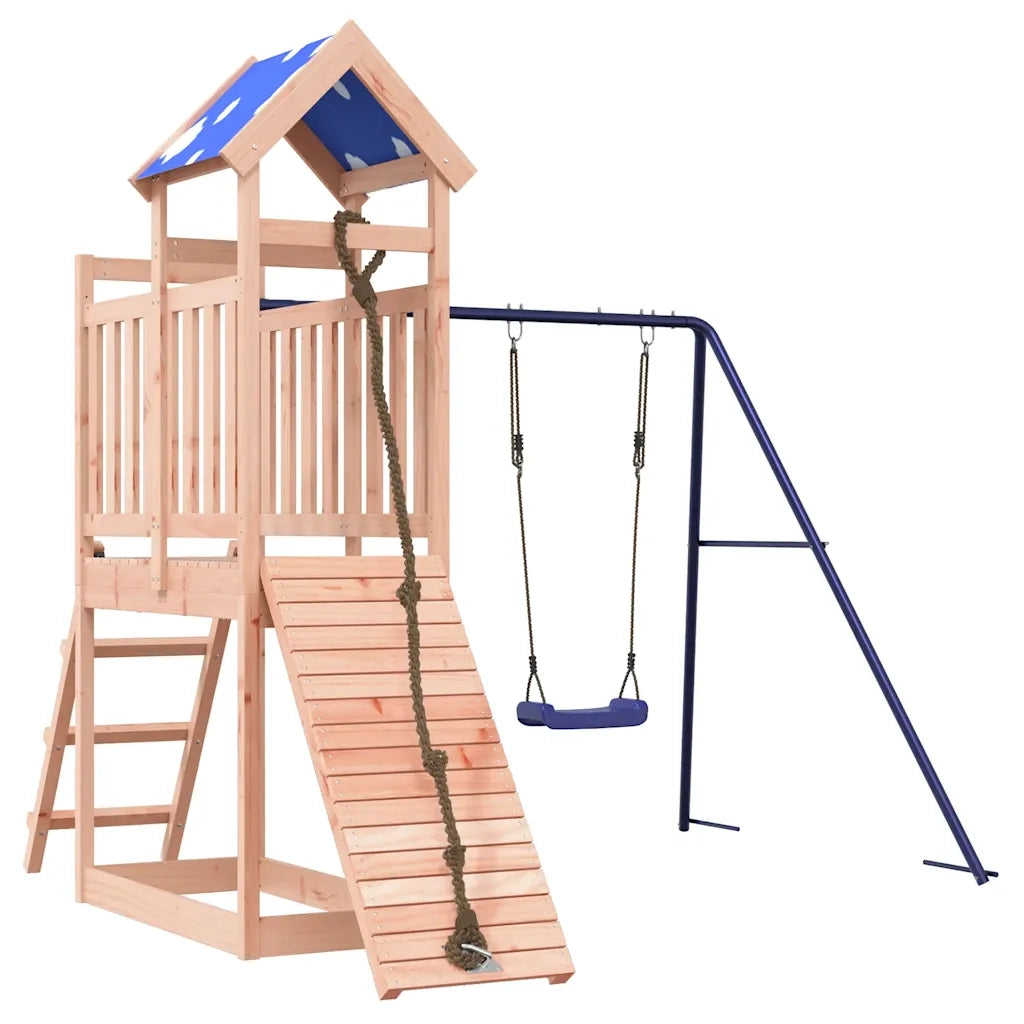 Set da Gioco da Esterno in Legno Massello di Douglas CFW7185371
