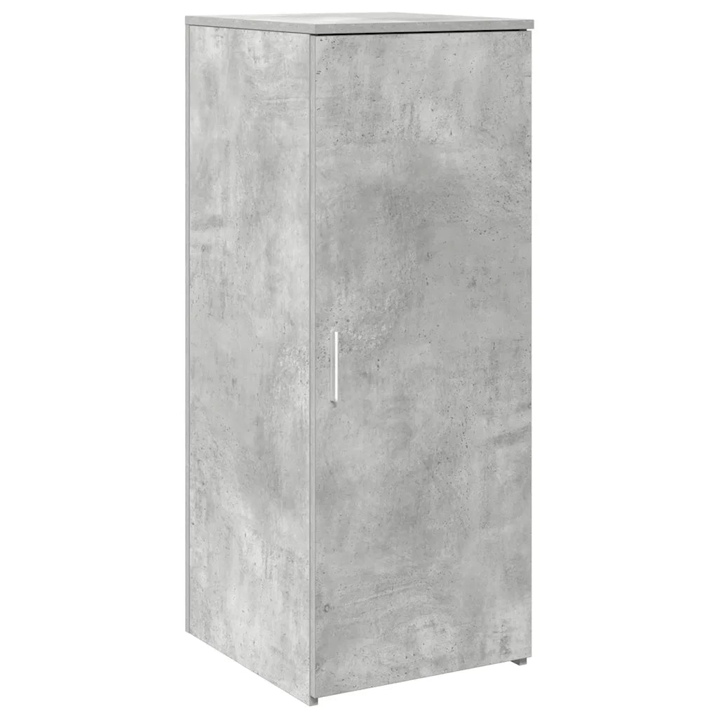 Banco Reception Grigio Cemento 135x50x103,5cm Legno Multistrato 3324190