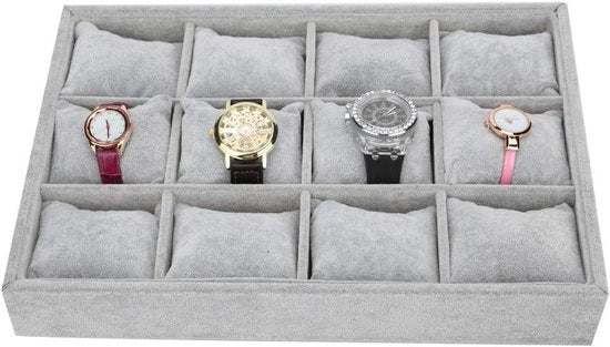 Supporto per orologio e bracciale con display per accessori.