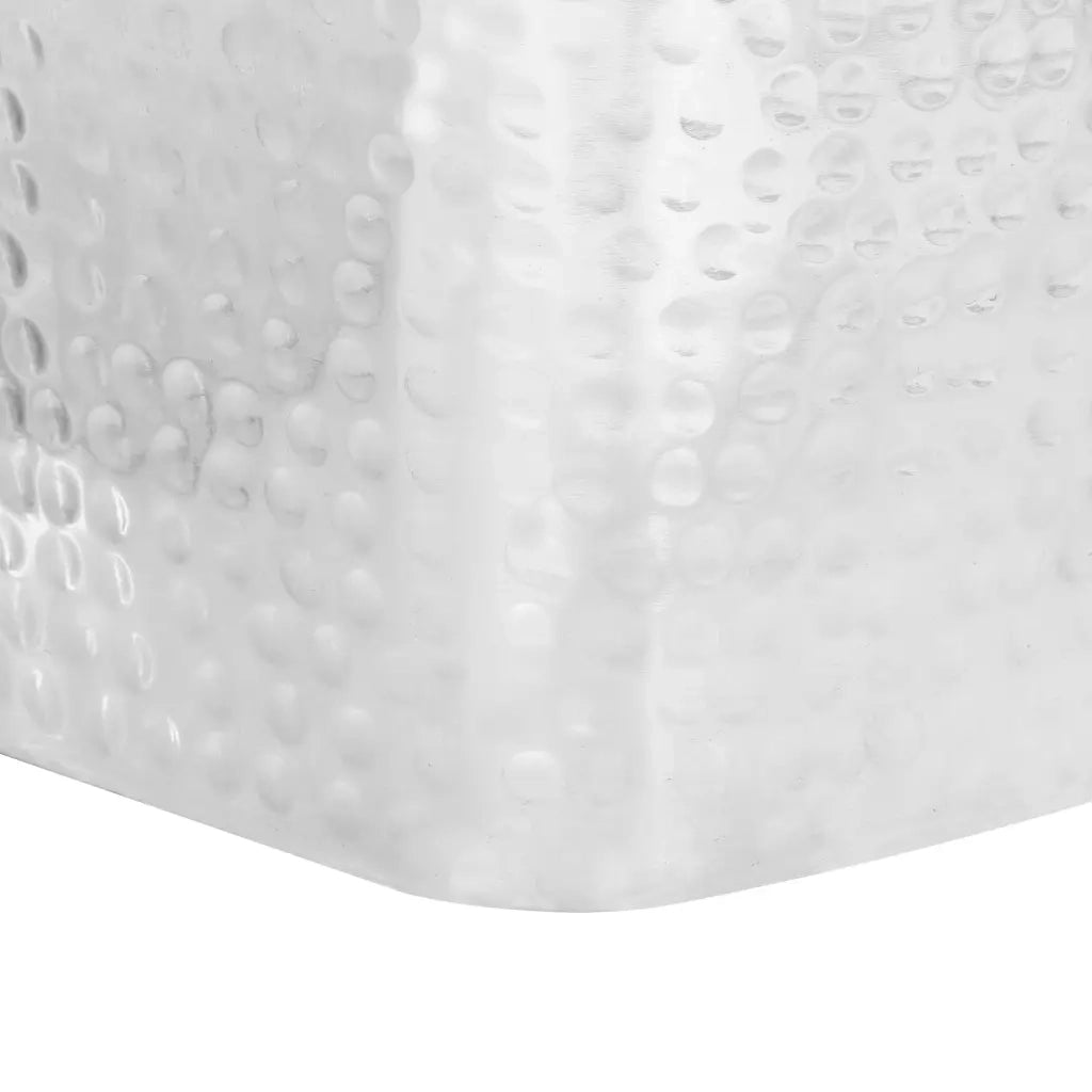 Tavolini da Salotto 2 pz Argento in Alluminio 246504