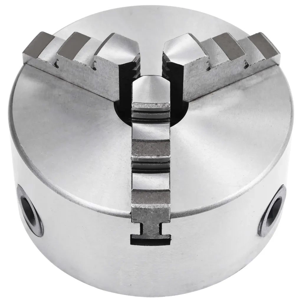 Mandrino per Tornio a 3 Griffe Autocentrante 125 mm in Acciaio