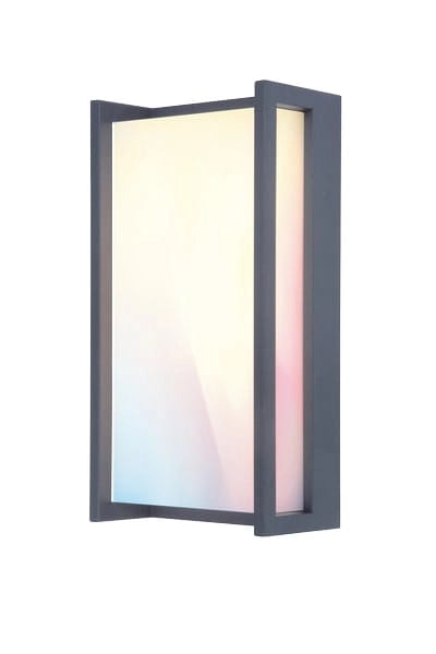 Applique esterna LED Lutec QUBO antracite 16W IP54