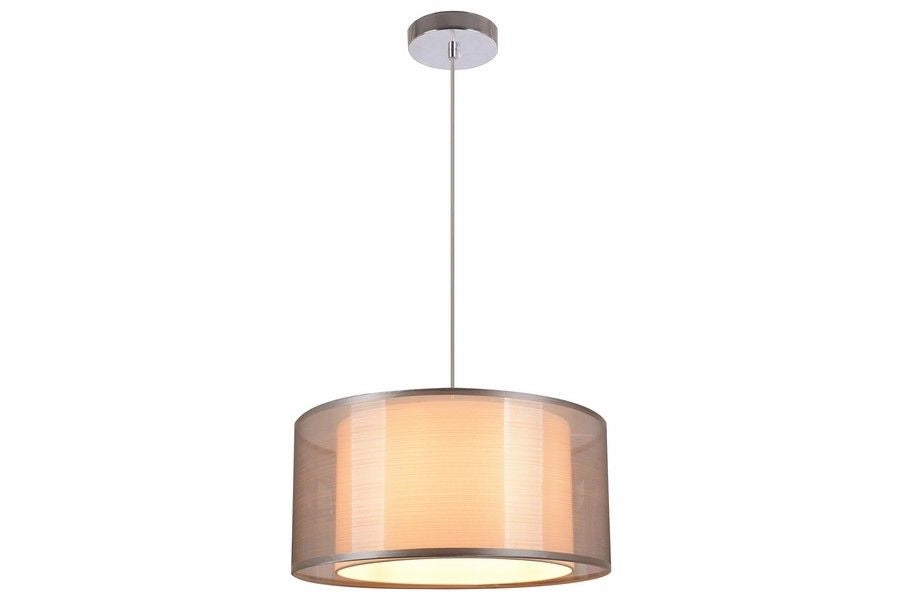 Lampada a sospensione Martina Ø40cm E27 60W cromo