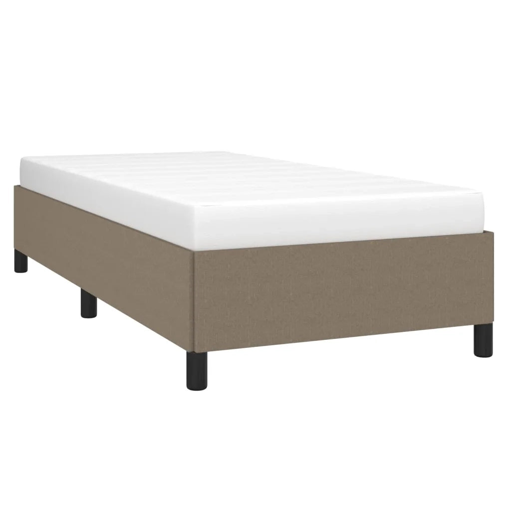 Giroletto senza Materasso Tortora 90x200 cm Tessuto 347038