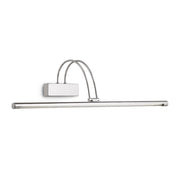 Applique Contemporanea Bow Metallo Cromo Led 8W Luce Calda