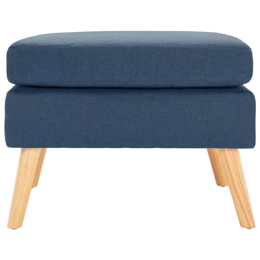 Poggiapiedi Blu in Tessuto 288737