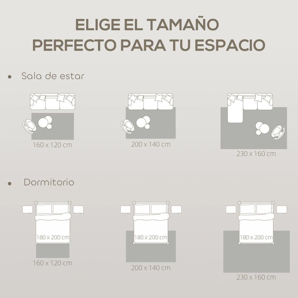 Tappeto Moderno Pelo Corto ¨C Xylo ¨C Crema 160x120 cm Base Antiscivolo