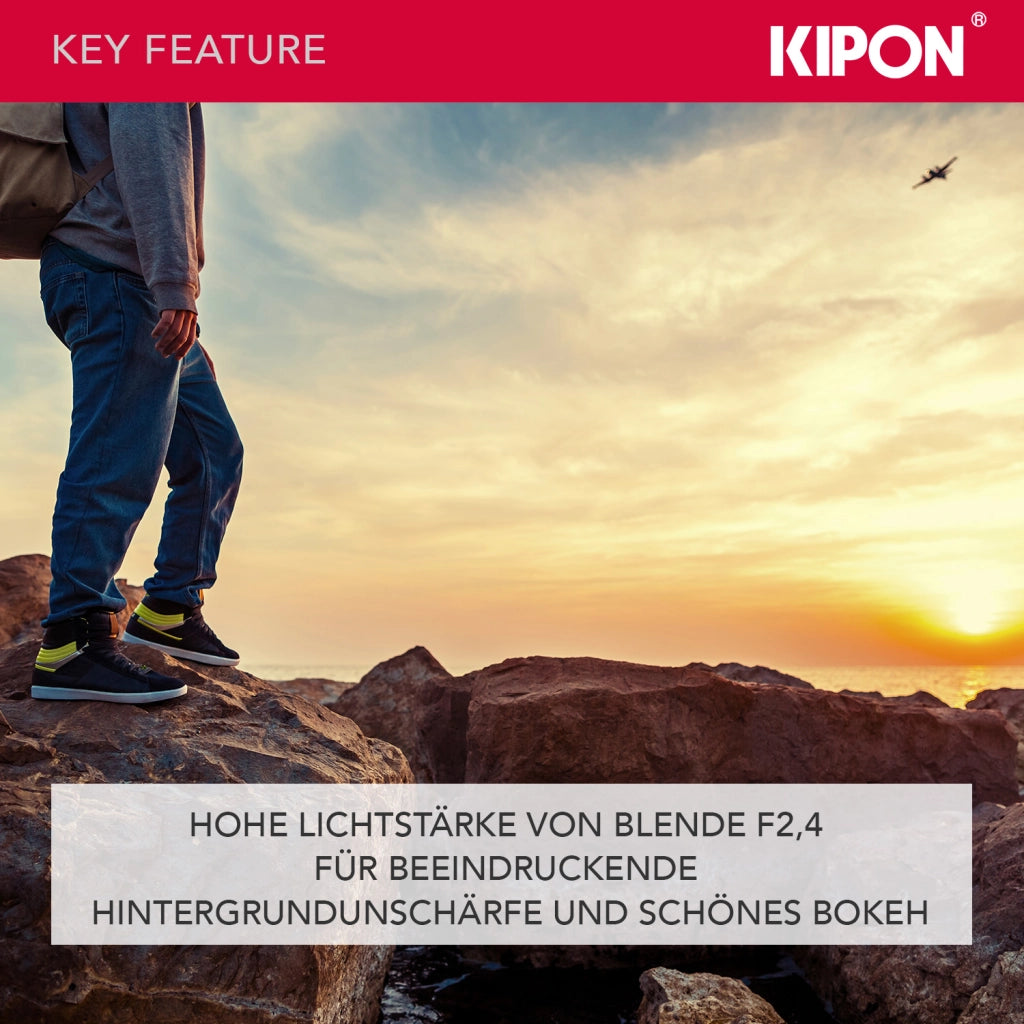 Kipon 90 mm / F2,4 per Iberit su Sony E