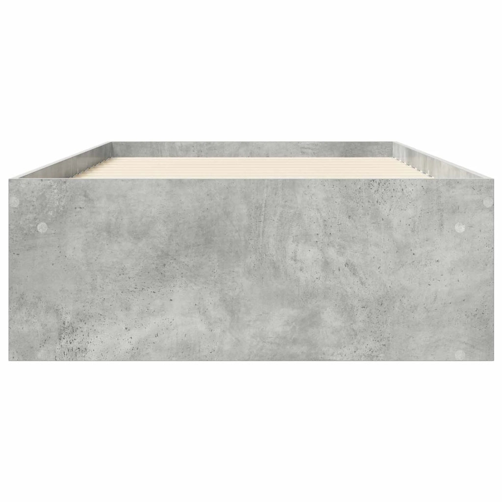 Telaio del letto con storage Grigio Cemento 80 x 200 cm 3429522