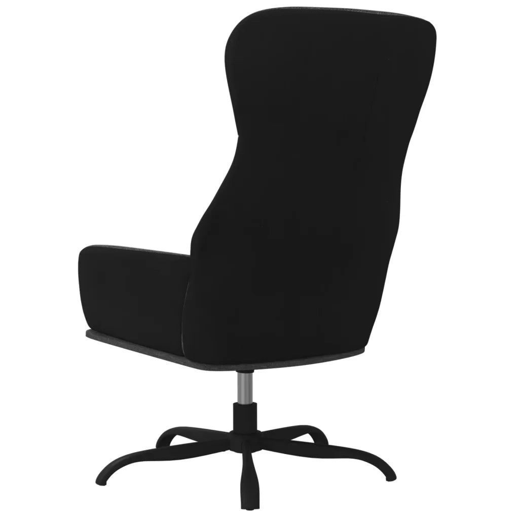 Sedia Relax Grigio Scuro in Tessuto 341092