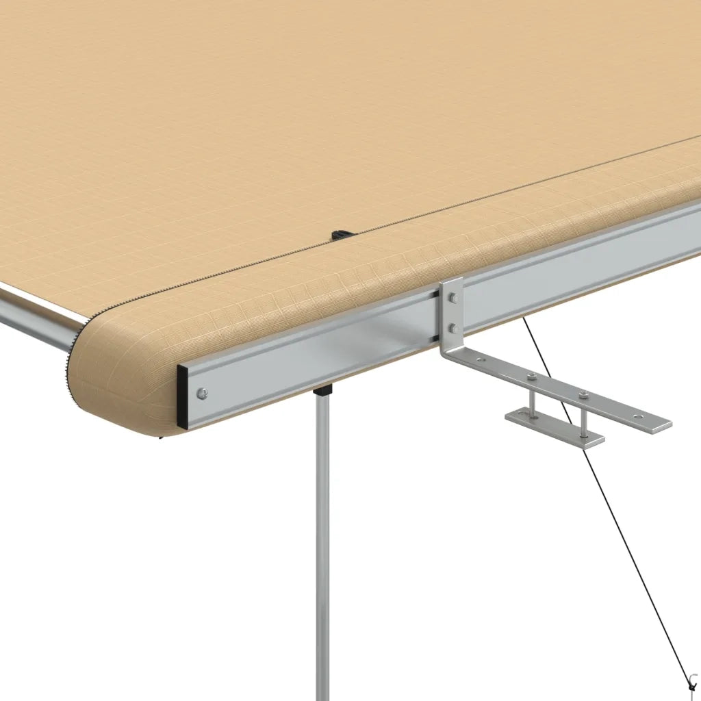 Tendalino per Camper e Roulotte 2,4x2x2,15 m Beige 148138