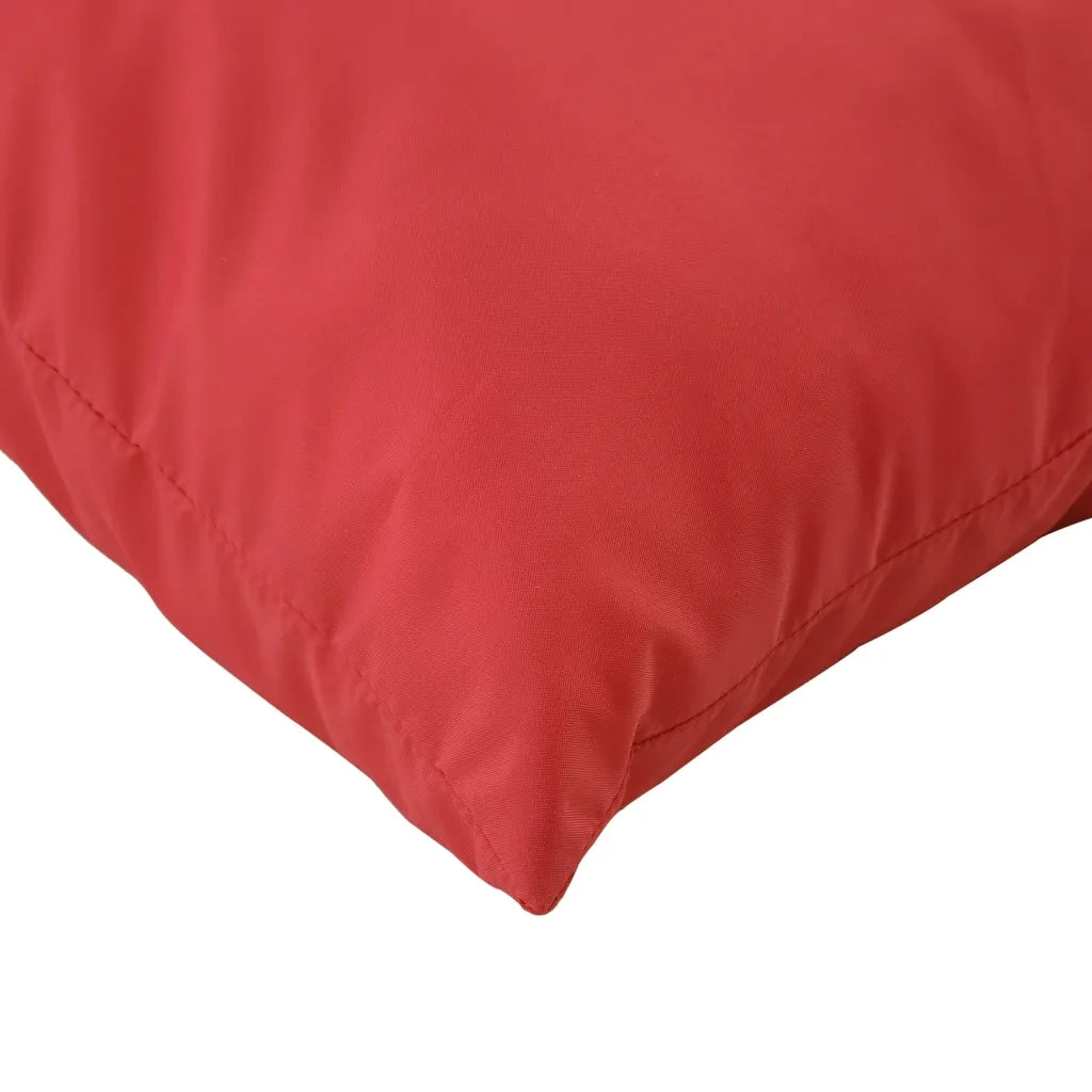 Cuscini per Divano 4 pz Rossi 60x60 cm in Tessuto 360409