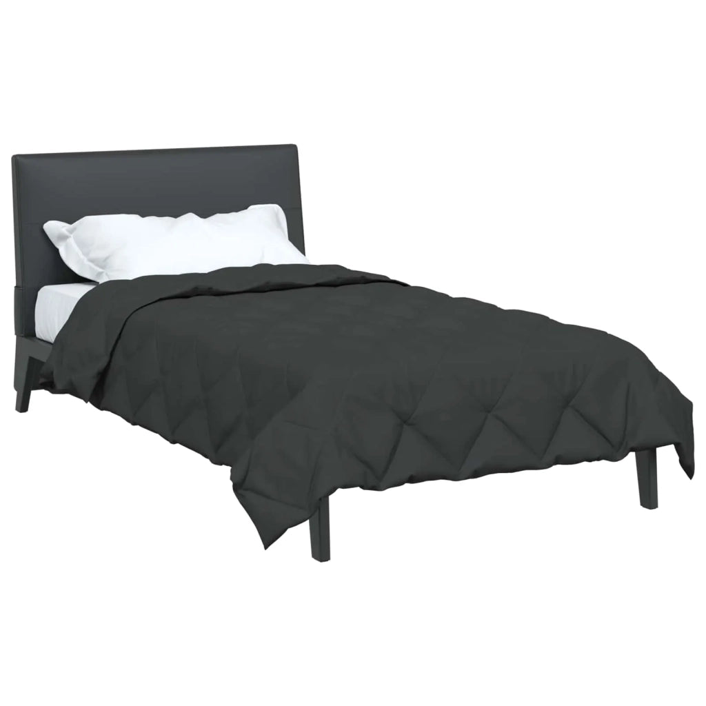 Piumone | Duvet Estivo Antracite 200 x 135 cm Microfibra