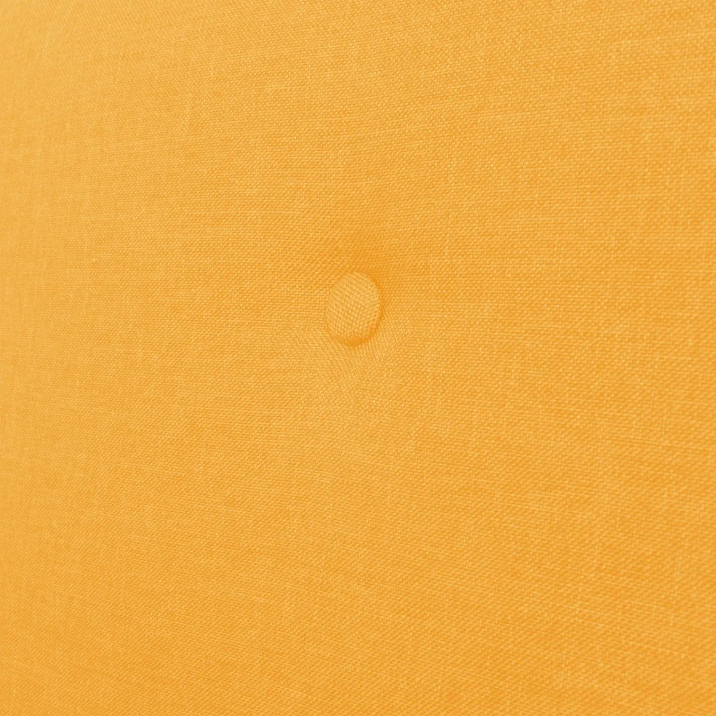 Divano a 3 Posti in Tessuto Giallo 244659