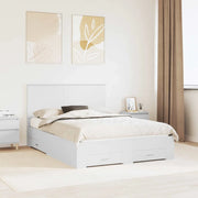 Struttura del letto Bianco 160 x 200 cm Legno multistrato 3409624