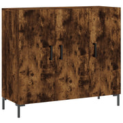Buffet credenza cassettiera armadio mobile contenitore organizer per cucina soggiorno salotto 90 x 34 x 80 cm legno ingegnerizzato marrone 02_0031127