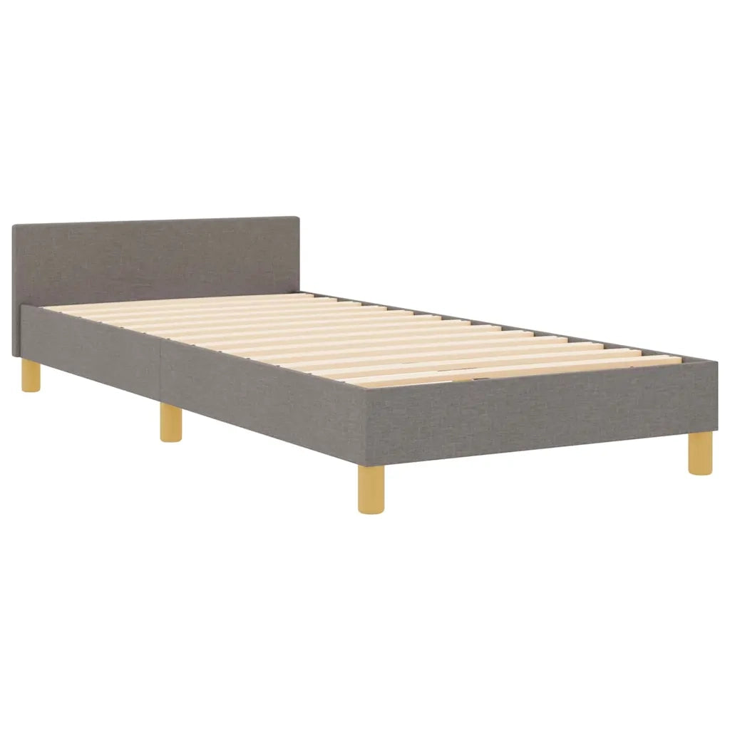 Struttura del letto con testiera Talpa 80 x 200 cm Tessuto