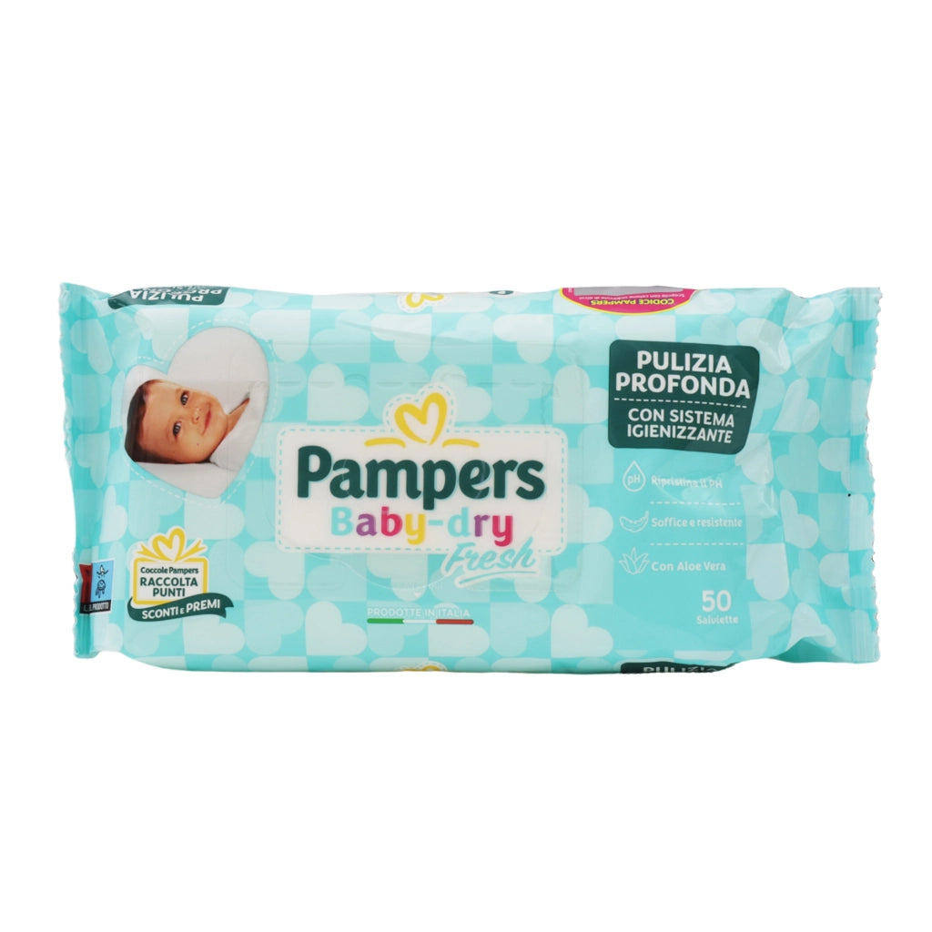 PAMPERS SALVIETTE UMIDIFICATE BAMBINI BABY FRESH 400 PZ