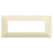 Bticino matix placca 6 posti tecnopolimero colorata am4806 *** colore avorio, confezione 1
