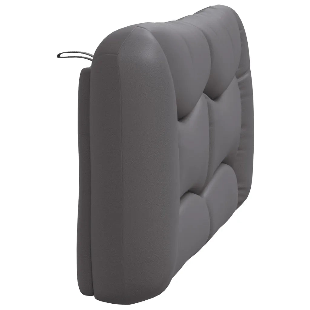 Cuscino Testiera-Cuscino per Testiera Hvar Grigio 140 cm in Similpelle