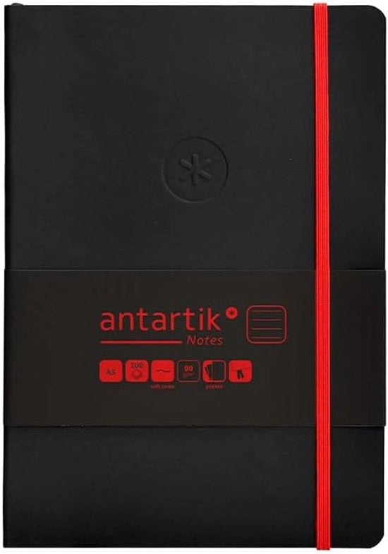 Agenda A5 - Elastico - Striscia - 80 pagine - Copertina bianca