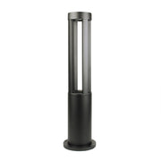 Lampione LED da Giardino 80cm con Palo Grigio 15W IP65 CCT Switch 3 Tonalità Luce selezionabili 3000K 4000K 6500K da ESTERNO moderno