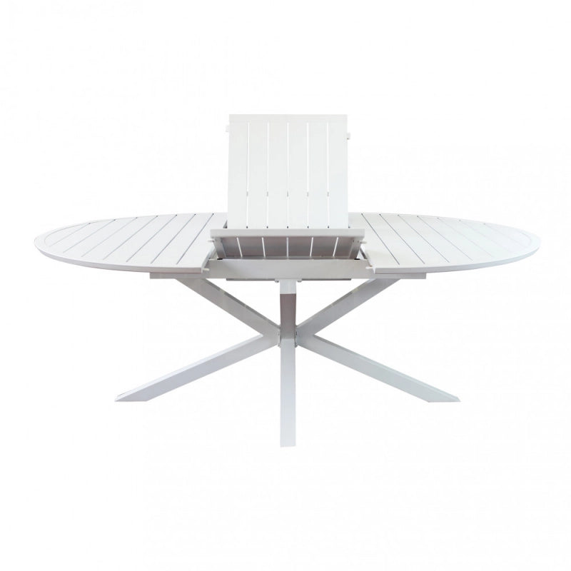 TAVOLO ROTONDO CAMELOT ALLUNGABILE 150/200 X 150