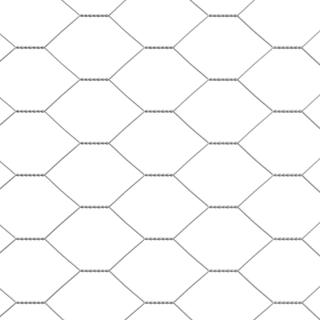 Gabbia per polli 3 pcs Argento 600 x 200 x 200 cm 3368320