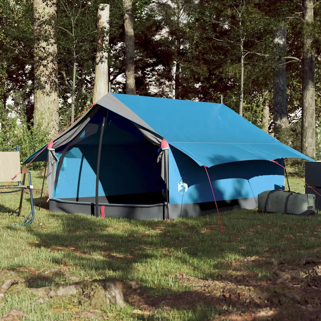 Tenda da Campeggio per 2 Persone-Tenda per Escursionismo Blu Impermeabile 913894