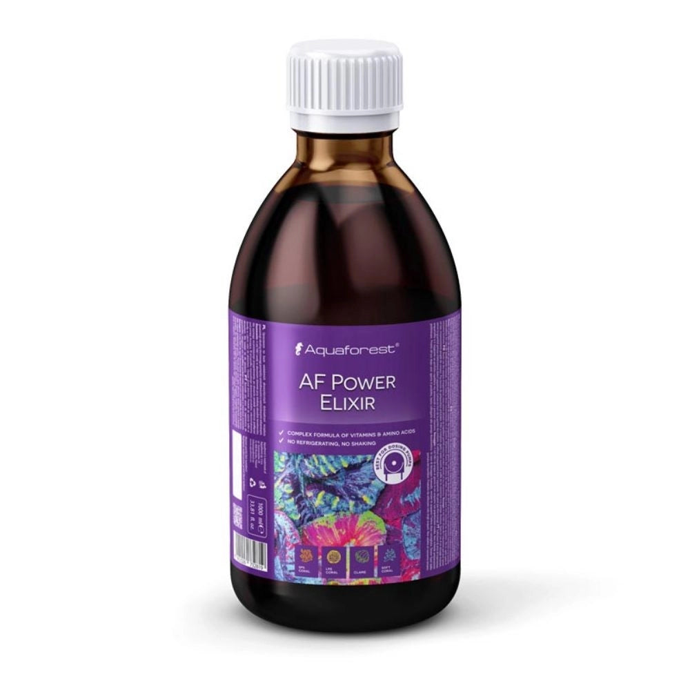 Aquaforest Power Elixir - mix di aminoacidi specifico per coralli Formato: 1000 ml