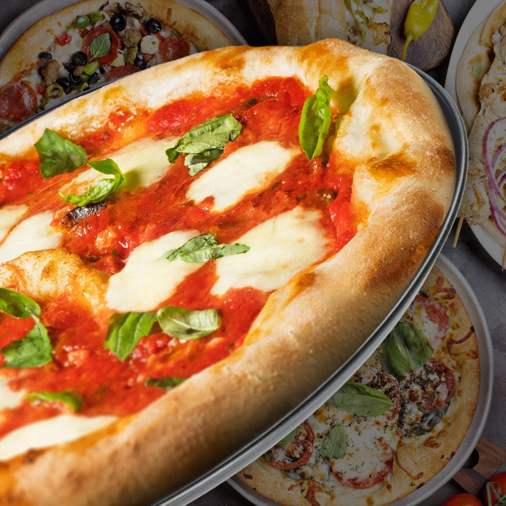 Teglia rotonda antiaderente per pizza KADAX, 32 cm