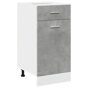 Mobile contenitore moderno con spazio ottimizzato 40 x 46 x 81,5 cm legno composito grigio cemento 02_0050737