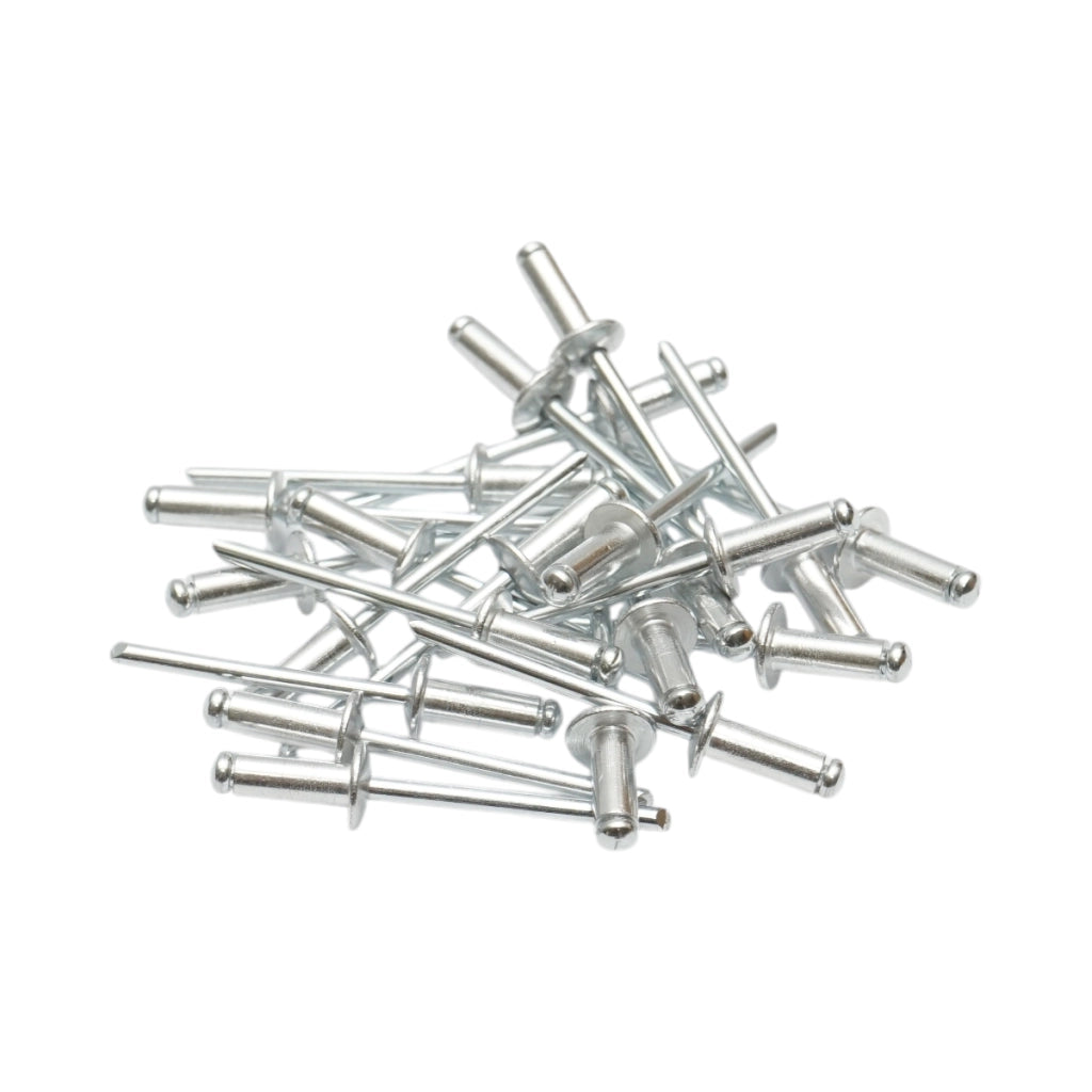 Rivetti in alluminio 4x10 mm, 50 pezzi/set Crownman