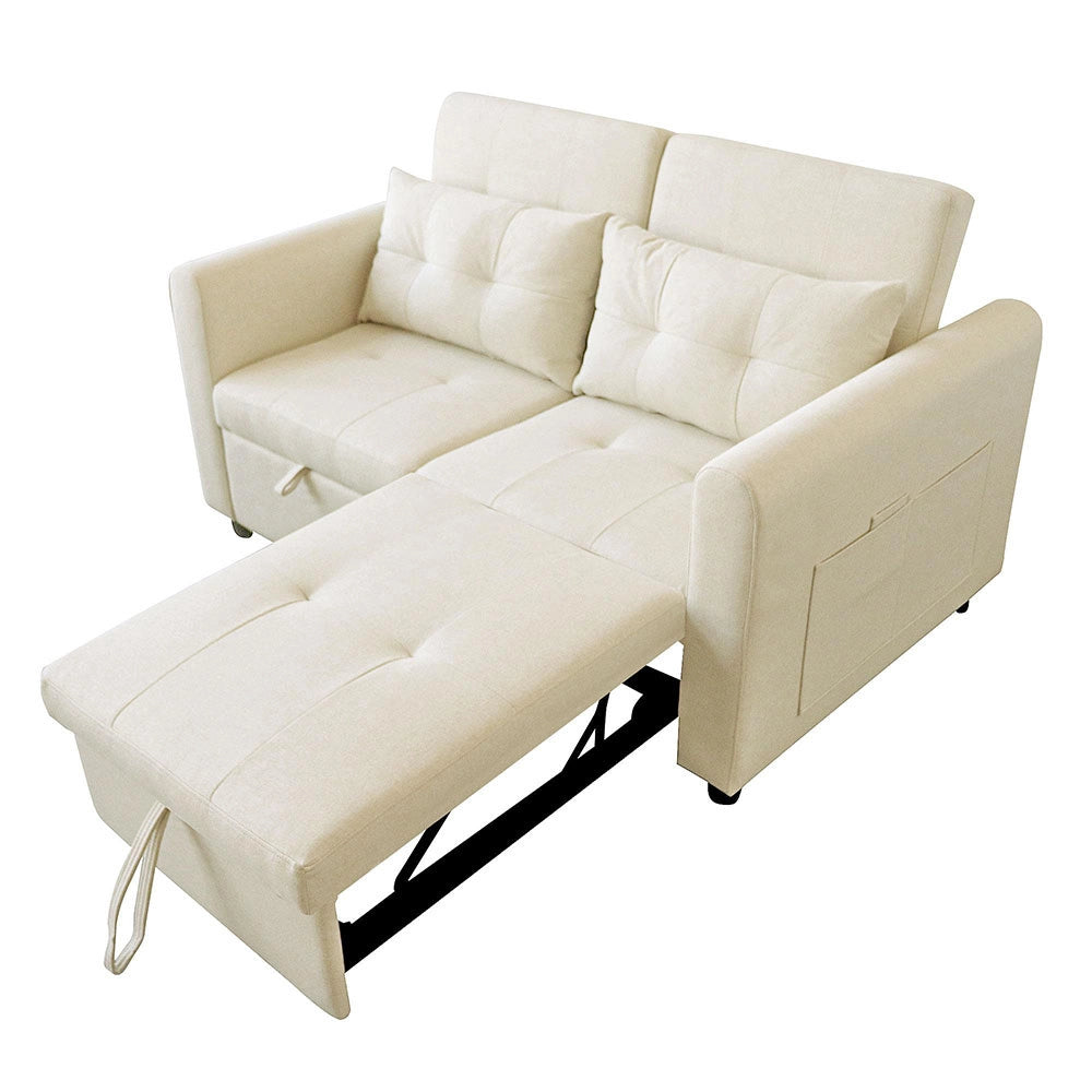 Divano loveseat 3 in 1 - Xylo - Regolabile USB cuscini