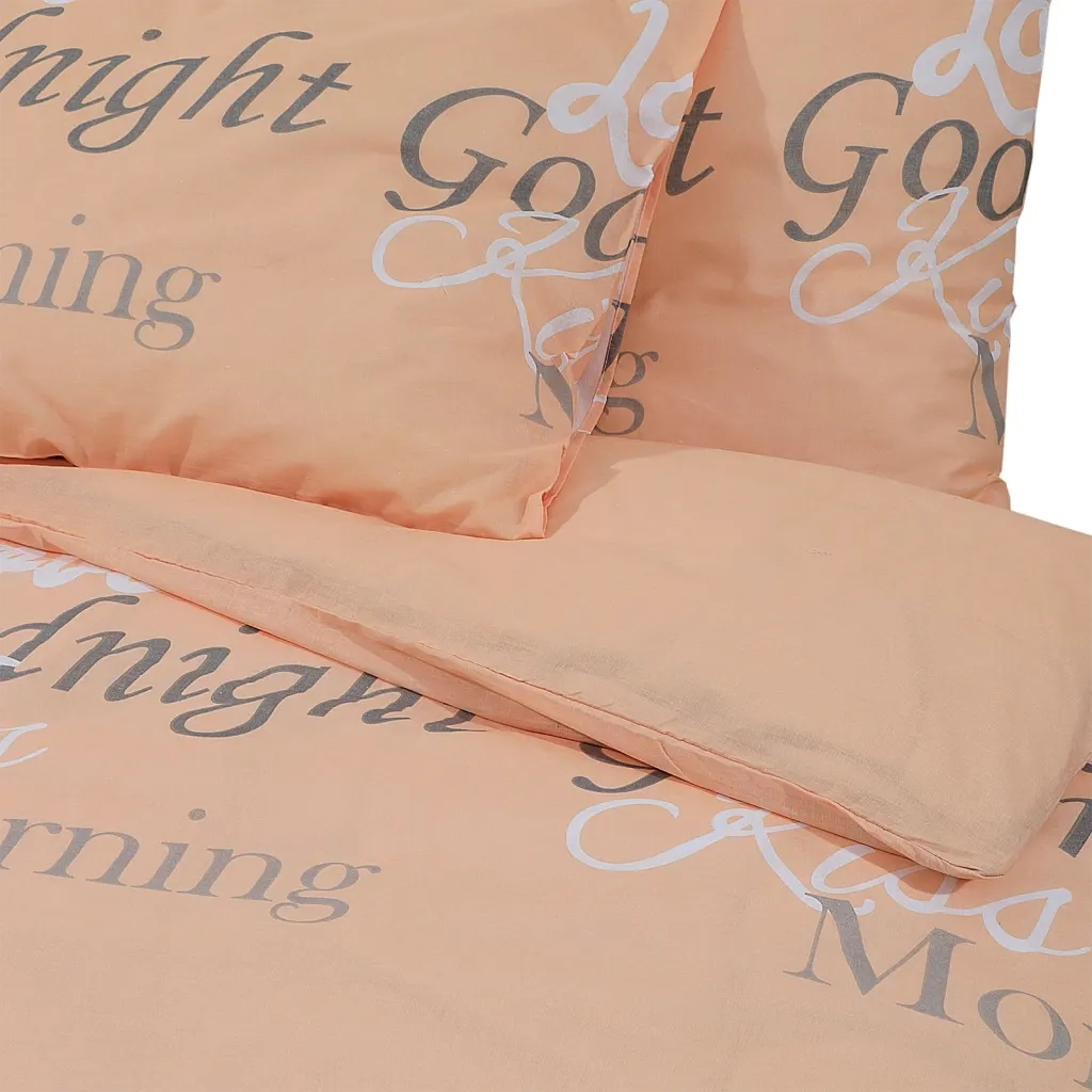Set Copripiumino Rosa 135x200 cm in Cotone 136514