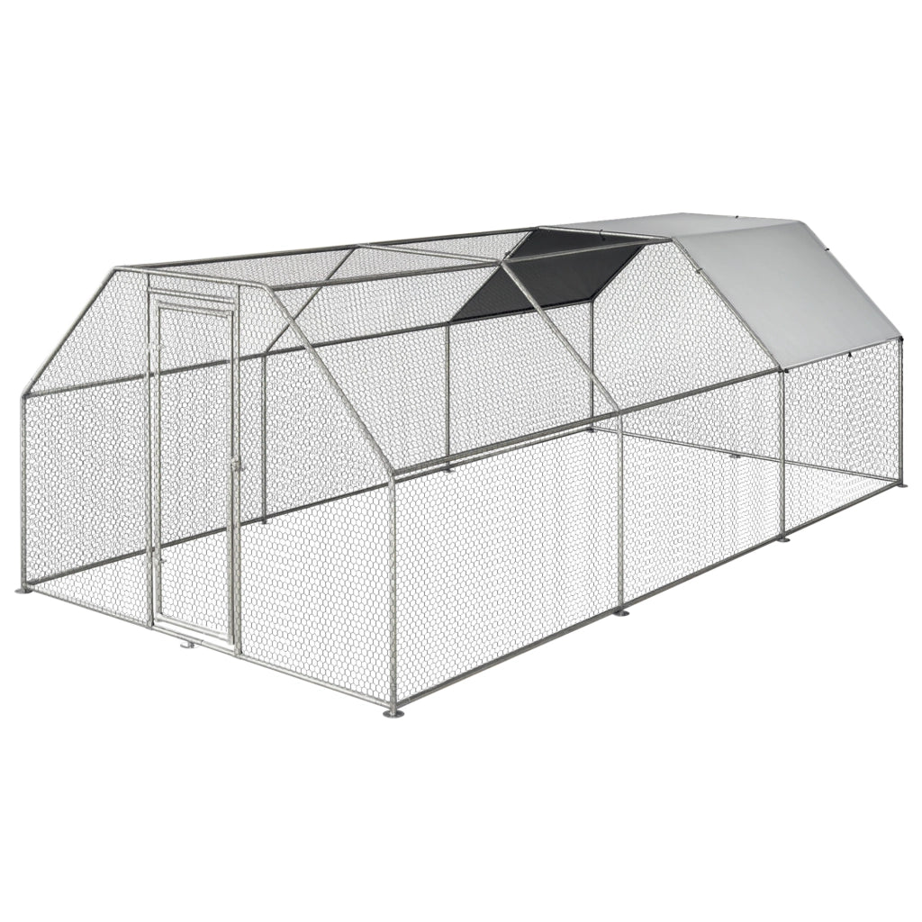 Recinto per Pollaio ¨C Minimal ¨C Grigio 280x570x195cm