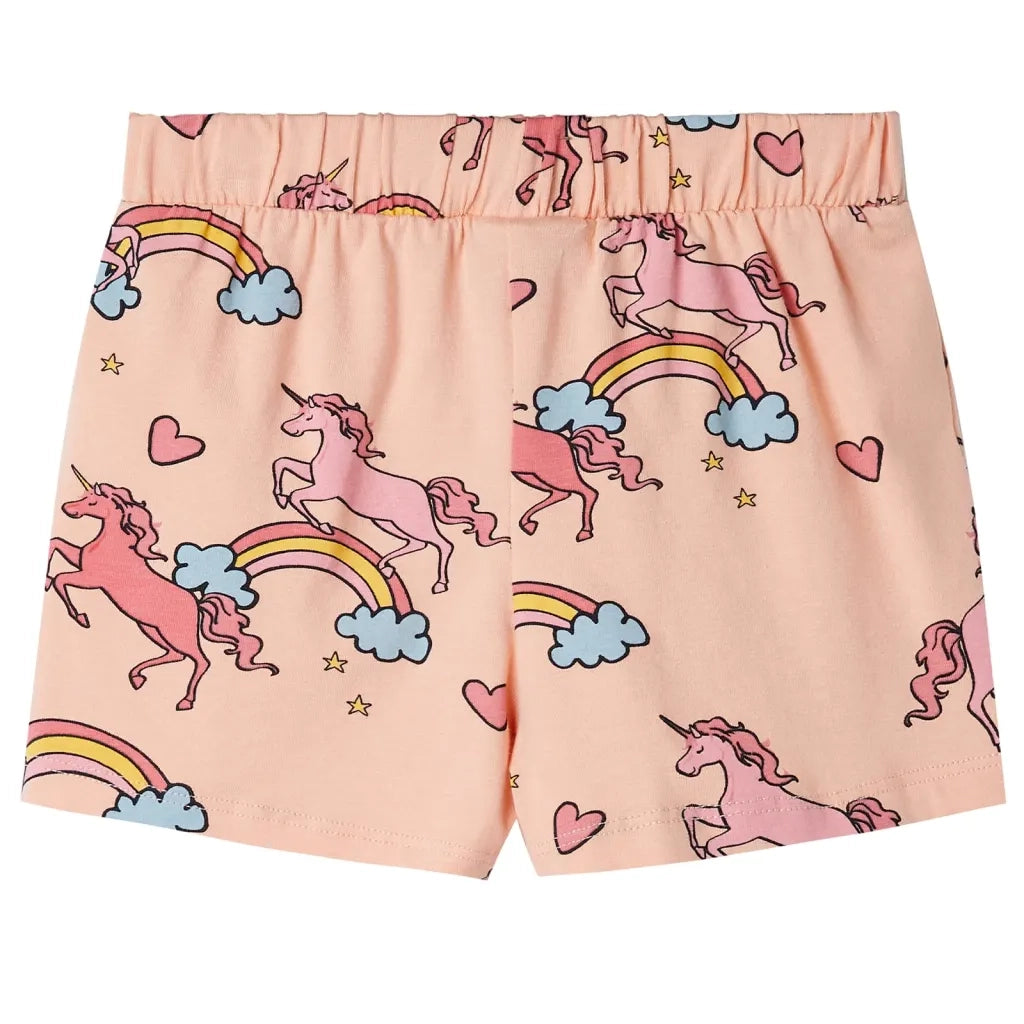Pigiama da Bambina a Maniche Corte Arancione Chiaro 128 CFW2831453