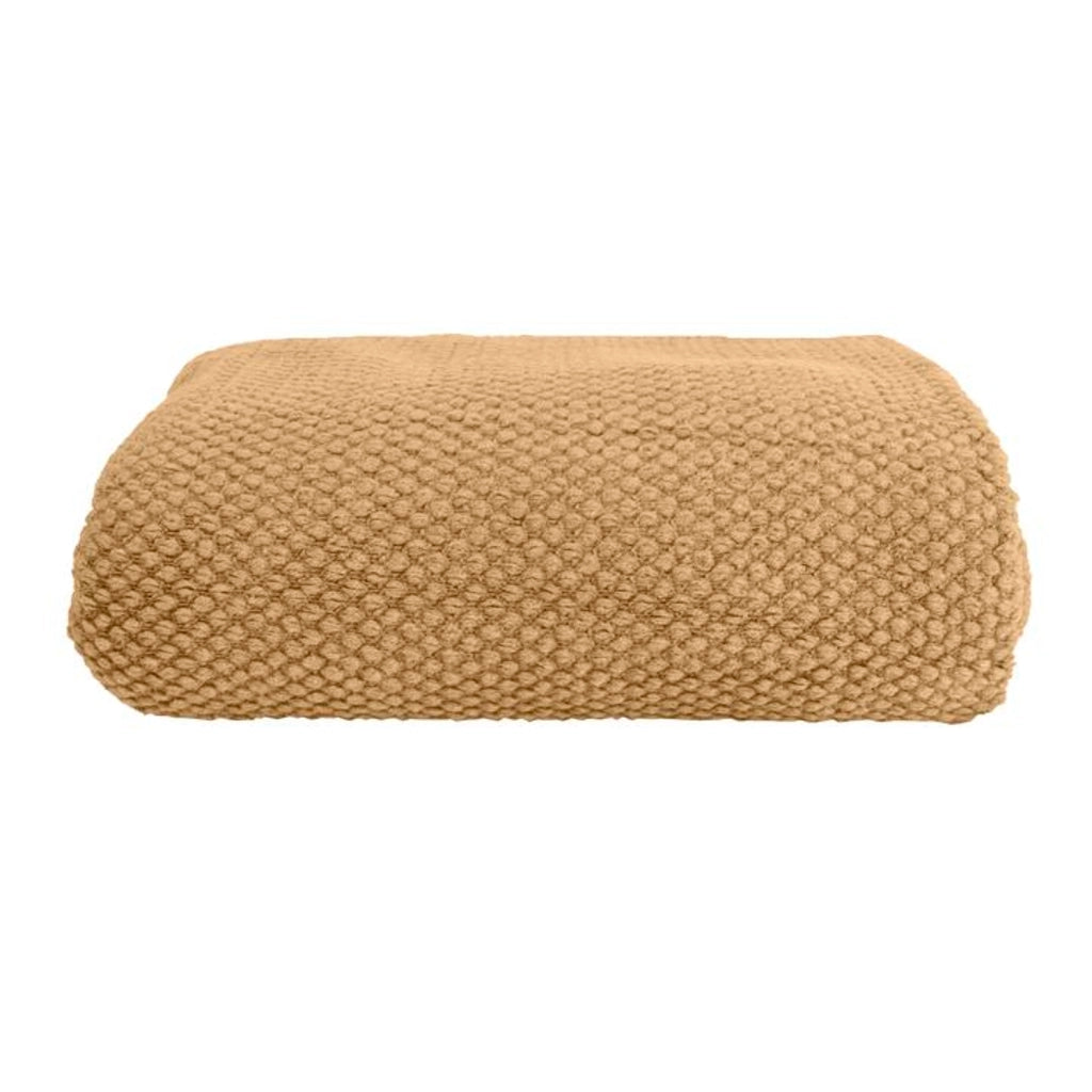 Coperta a quadri marrone per brindare 130x170cm DENARLA