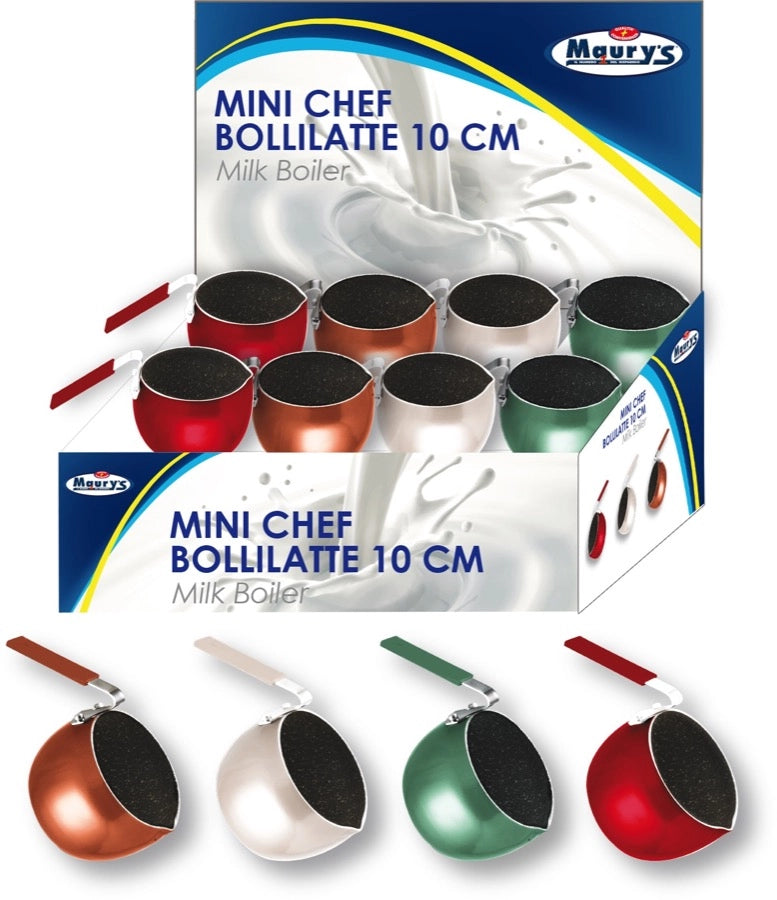 MAURY'S MINI CHEF BOLLILATTE 10CM COLORI ASSORTITI