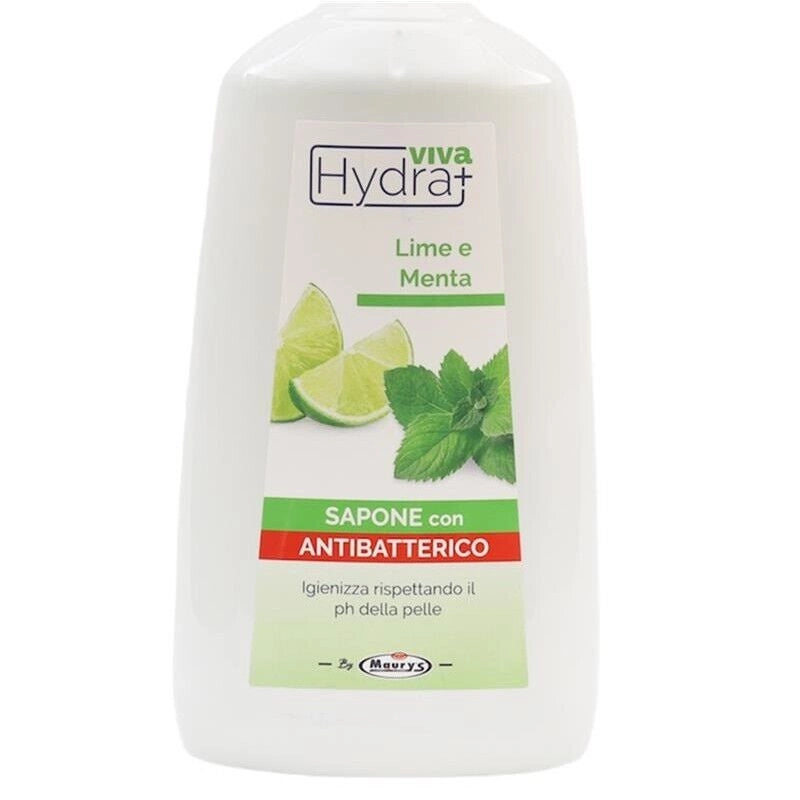 HYDRA VIVA+ SAPONE CON ANTIBATTERICO 1 LT LIME E MENTA