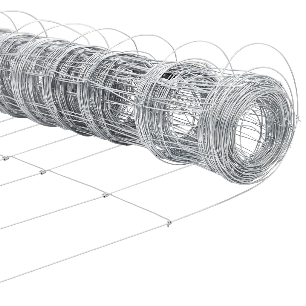Recinzione 1,2x25 m Acciaio galvanizzato
