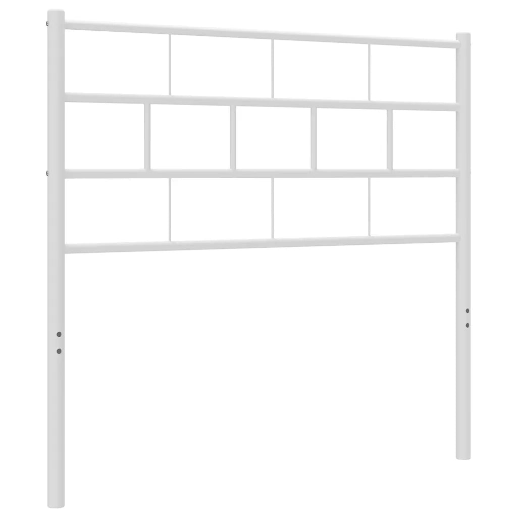 Testiera di Ricambio in Metallo Bianco 75 cm 355734