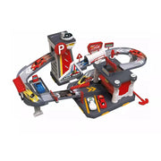 Trade Shop - Parking Rally Track Parcheggio 2 Piani Con 6 Auto Ascensore Manuale Gioco Bambini -
