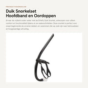 Kit di Snorkeling - Cintura Regolabile - Clip Nasale/Earplugs - Impermeabile - Attrezzatura da Sub - Bocchetta di Silicone Resistenti ai Prodotti Chimici