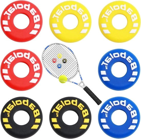 Tennisdempatori per rackets da tennis, trafilanti, set da 8 pezzi