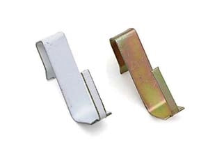 GANCI PER BRIS BRIS PER INFISSI IN ALLUMINIO- - bianco - 100 pezzi