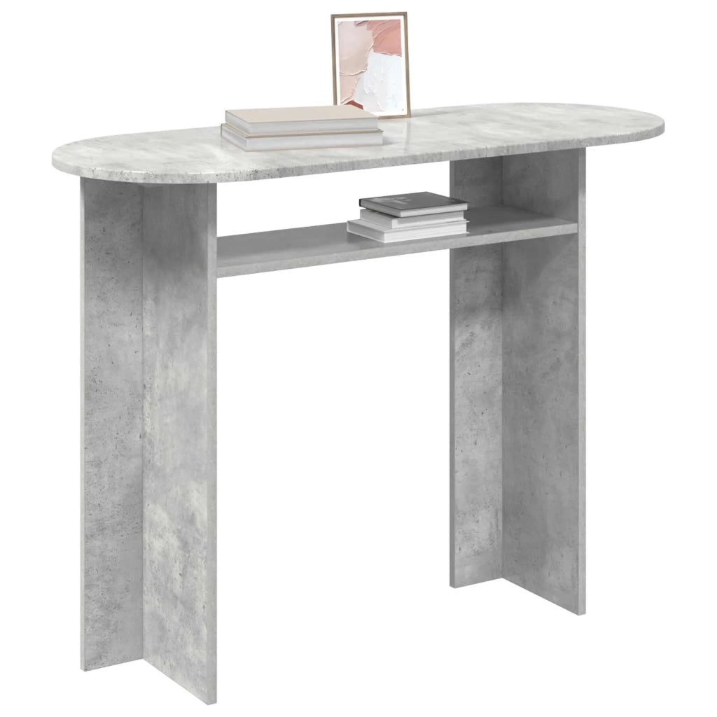 Tavolo consolle Grigio Cemento 100 x 39,5 x 75 cm 8001161